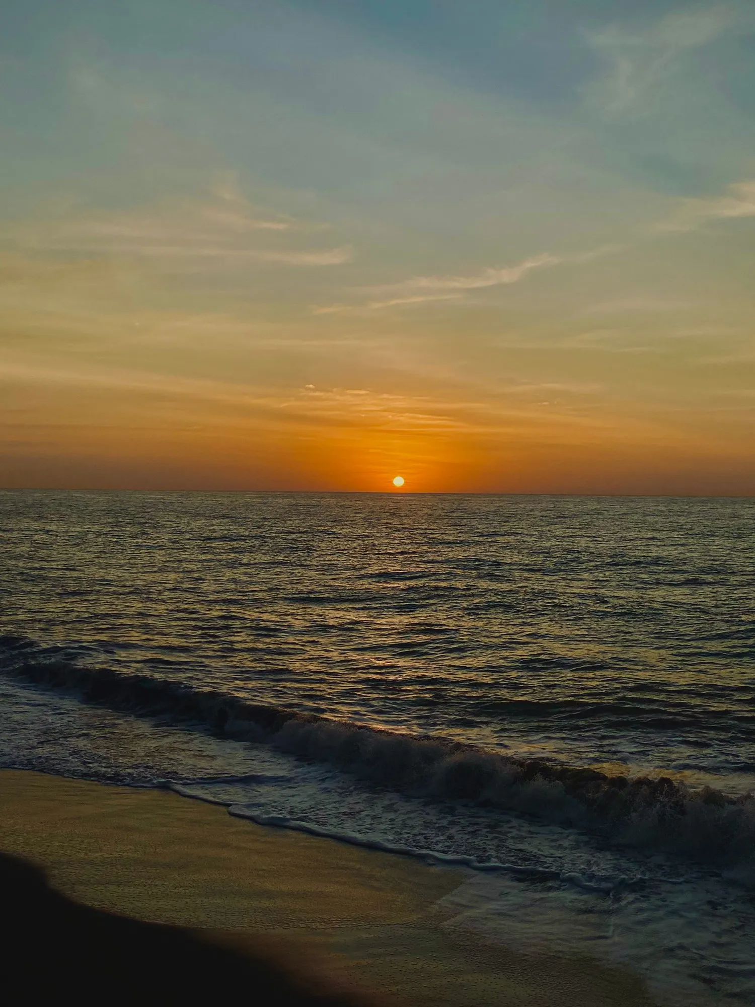 Paysage — Beach sunset